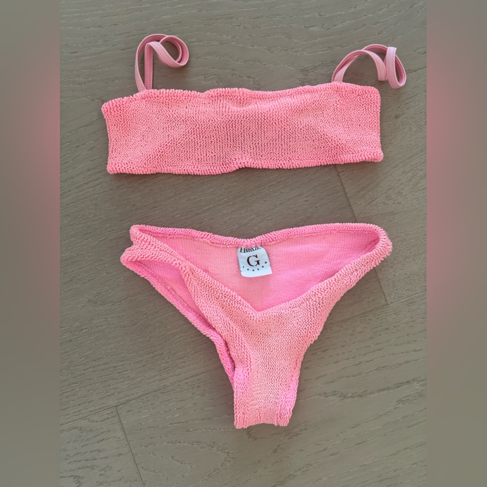 Hunza G Pink Bikini Set
